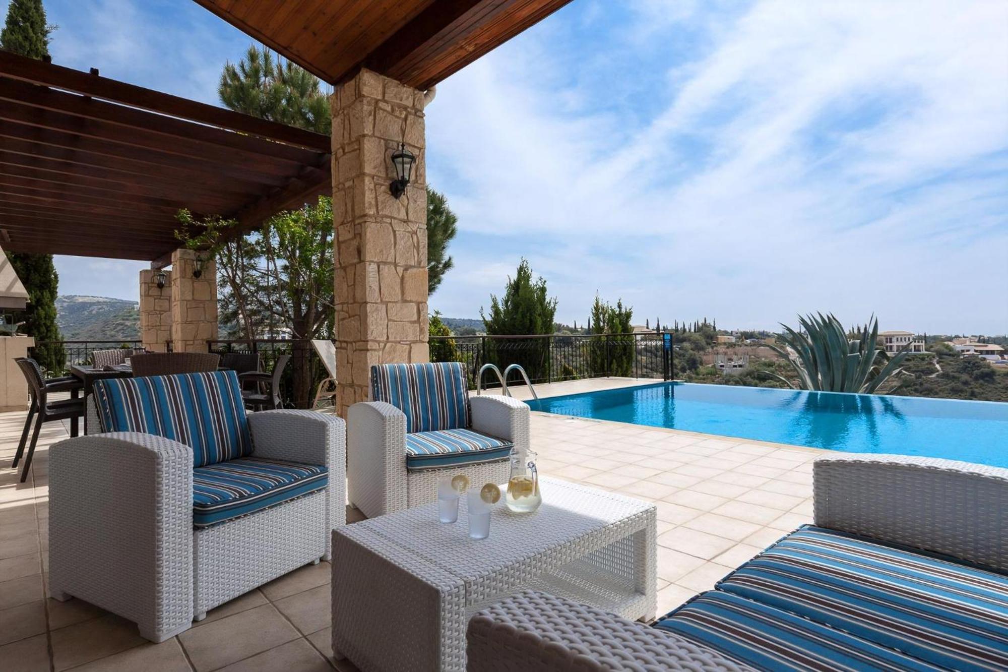 Вилла Aphrodite Hills Superior Superior 0095 Air Conditioning 3 Bedrooms